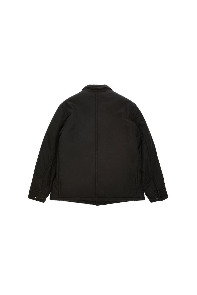 Cashmere Primaloft Chore Jacket, Alternate, color, Black