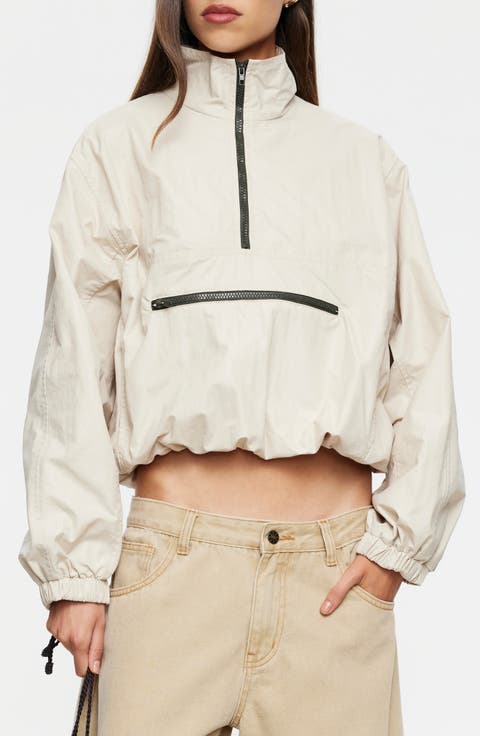 Ibiza Quarter Zip Windbreaker Anorak