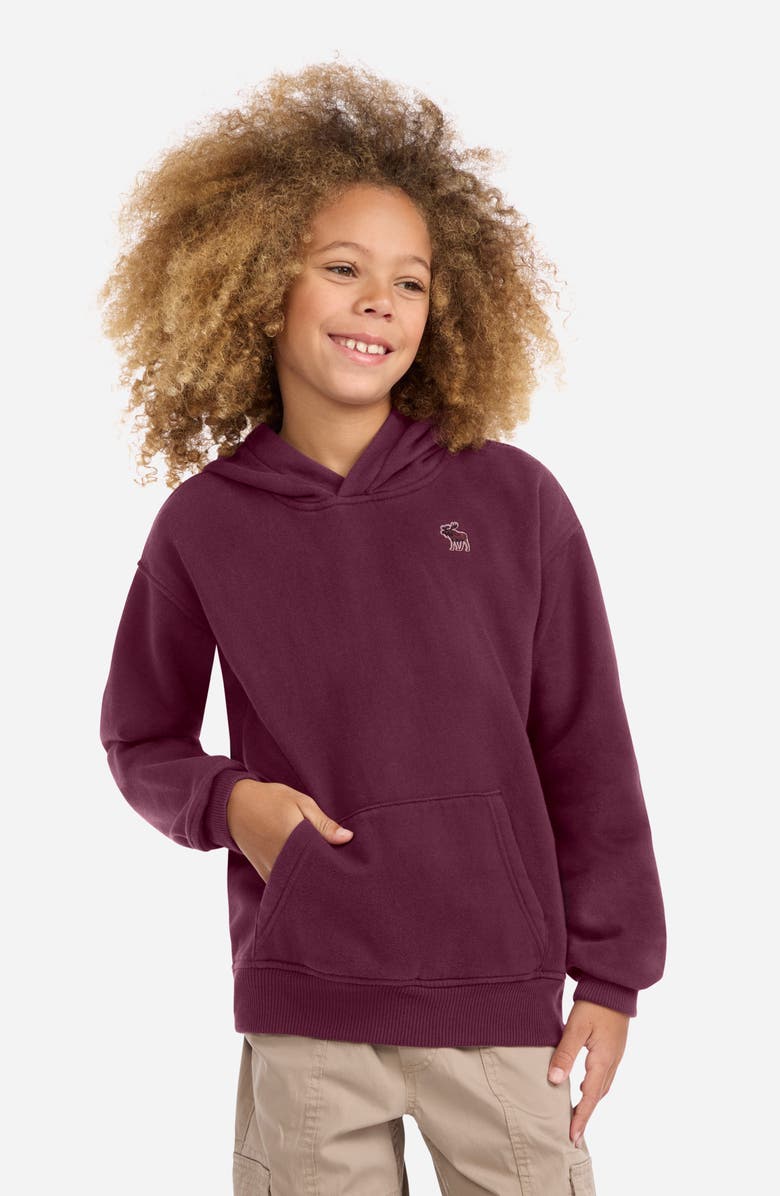 abercrombie kids Kids
 Essentials Fleece Hoodie, Alternate, color, Fig