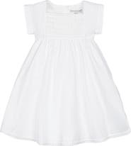 Hope & Henry Girls' Organic Seersucker Empire Waist Dress, Kids