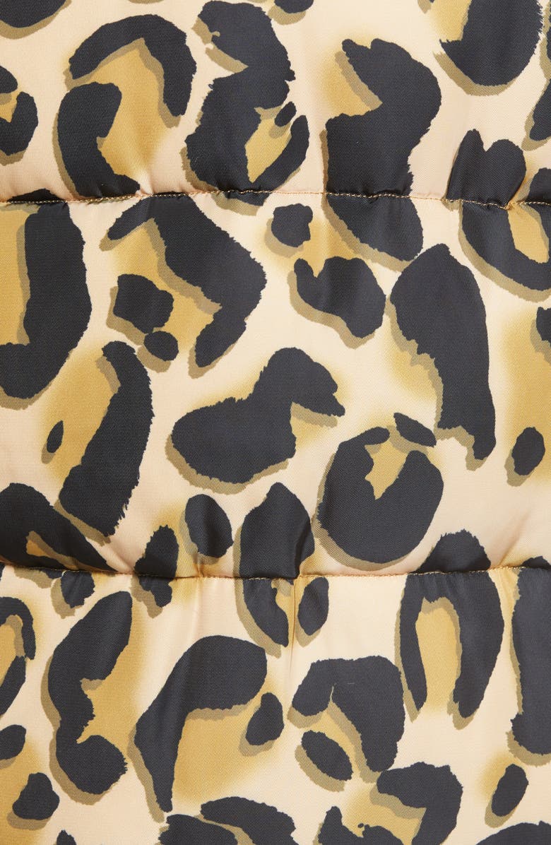 Scotch & Soda Animal Print Puffer Jacket, Alternate, color,