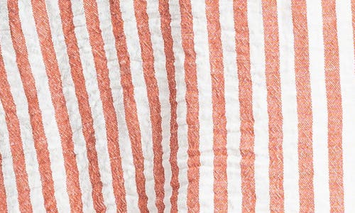 Max Studio Textured Stripe Camp Shirt