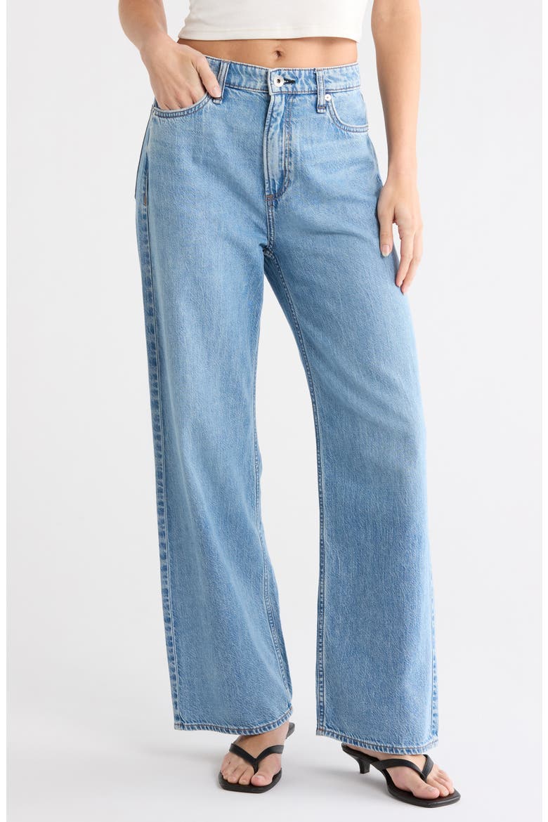 Lori High Waist Wide Leg Jeans, Main, color, RICHFIELD