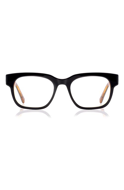 Eyebobs Numero Uno 49mm Rectangualr Readers In Black