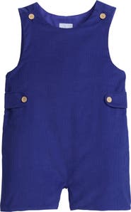 Little English Kids' Corduroy Button Tab John John