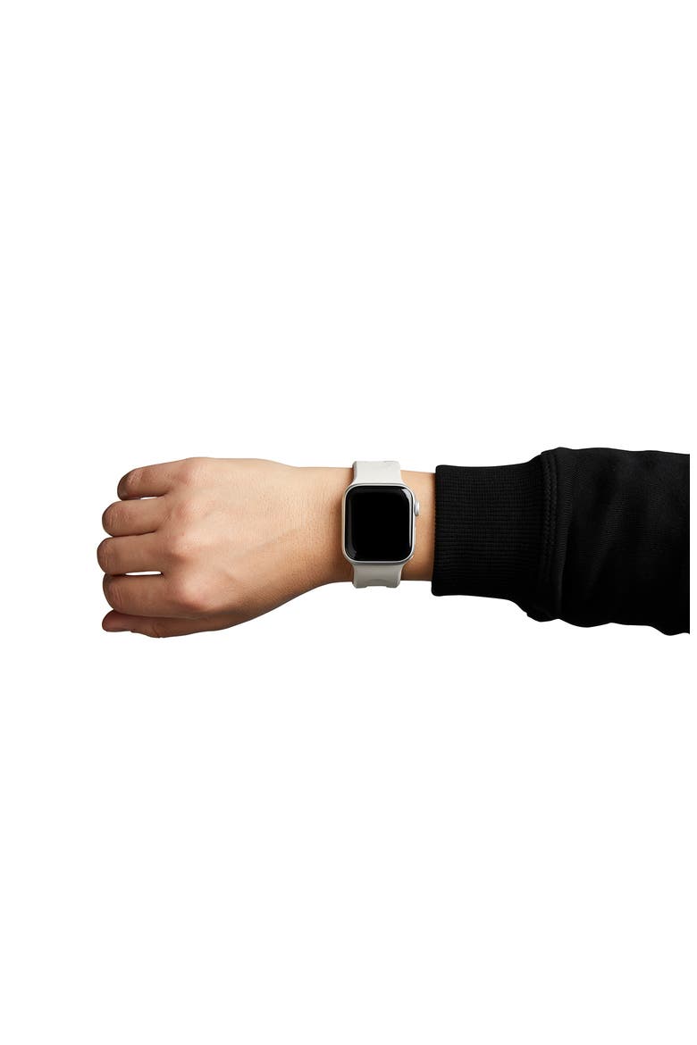 Small Venture Apple Watch® Watchband, Alternate, color, CHALK