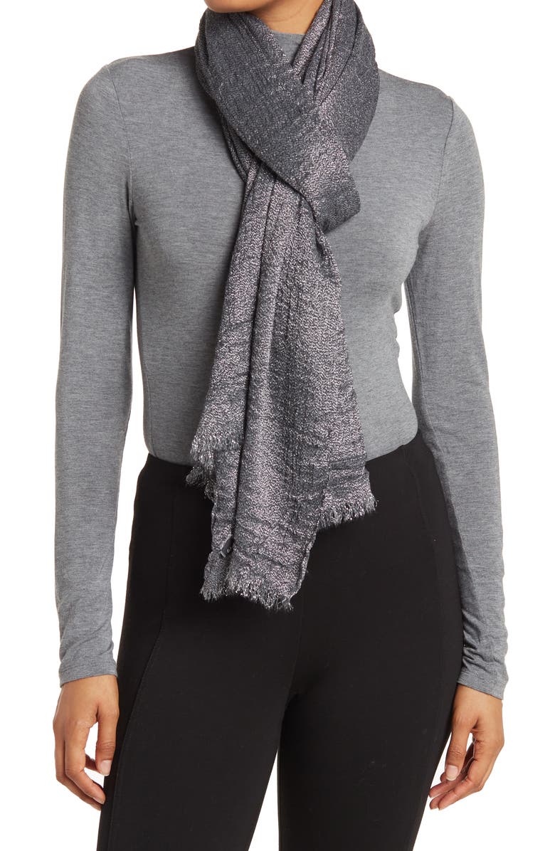 Echo Shimmer Wrap Scarf, Main, color,