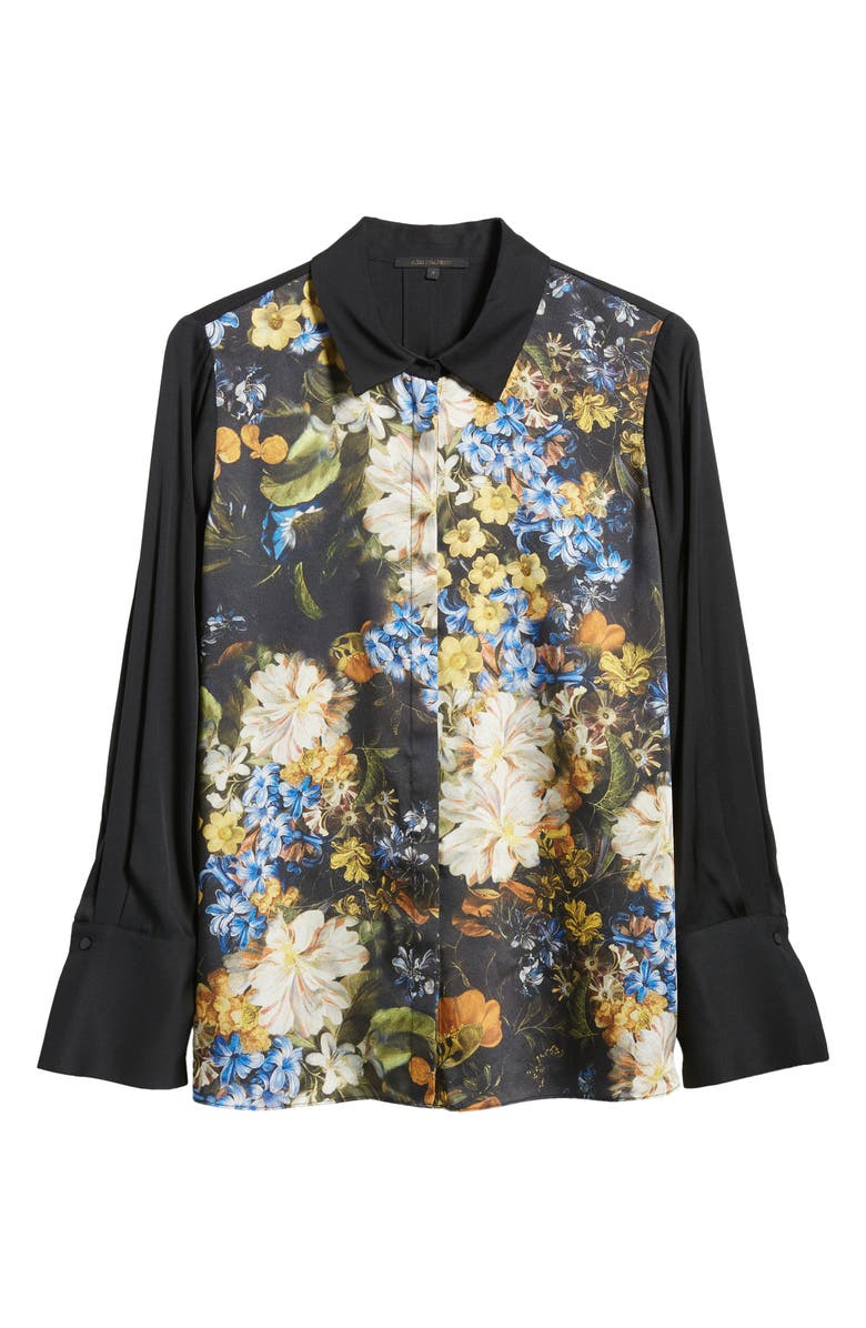 KOBI HALPERIN Nessa Print Blouse, Alternate, color,