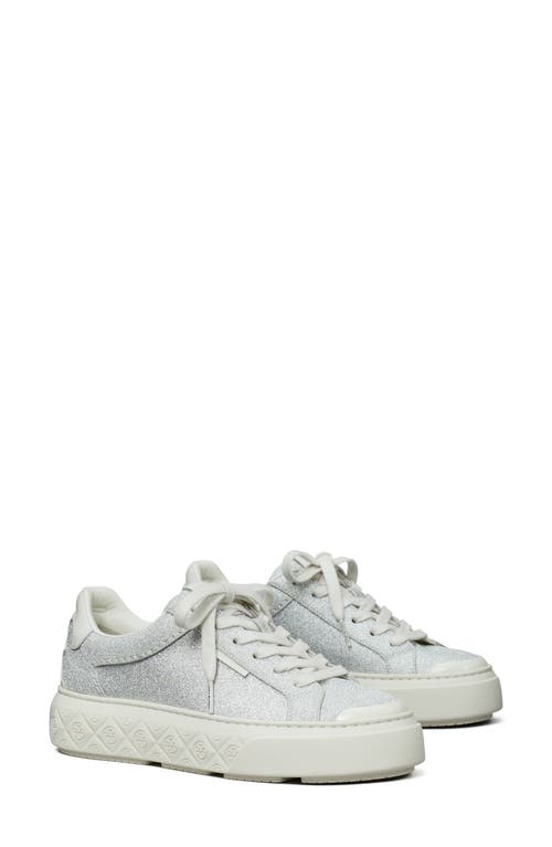 Tory Burch Ladybug Sneaker In Silver