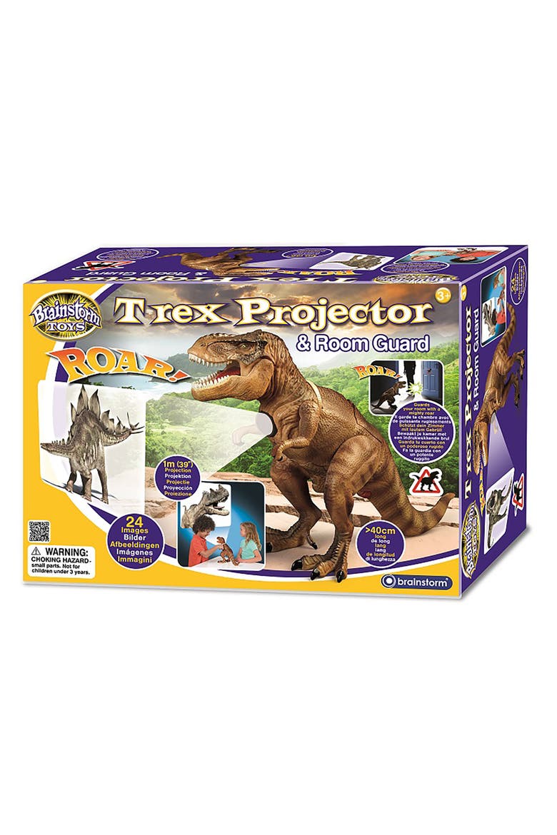 T Rrex Projector And Room Guard, Main, color, Brown