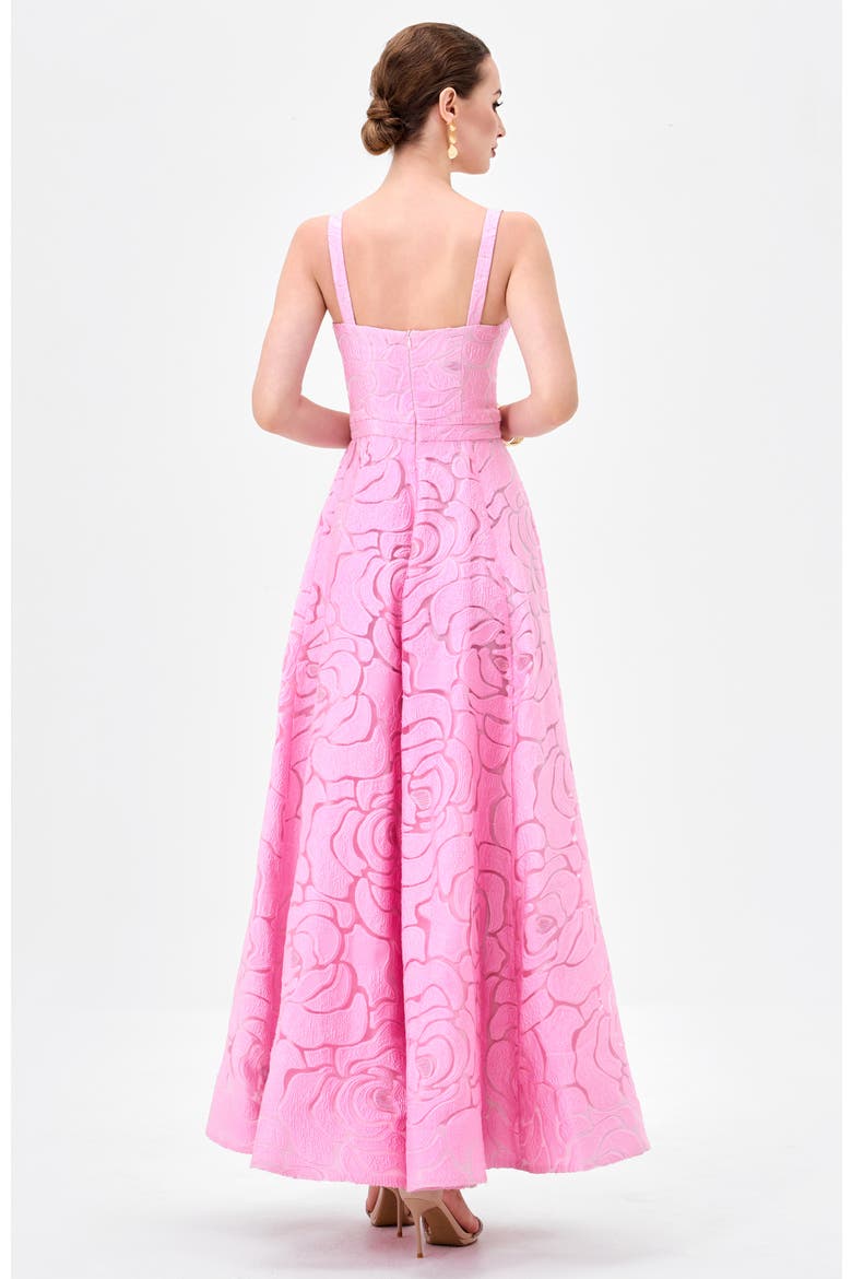 Karinda Square Neck Midaxi, Alternate, color, PINK