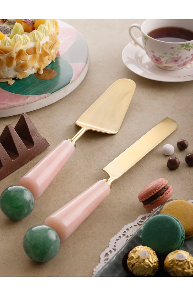 GAURI KOHLI Copenhagen Cake Servers, Set of 2, Alternate, color,