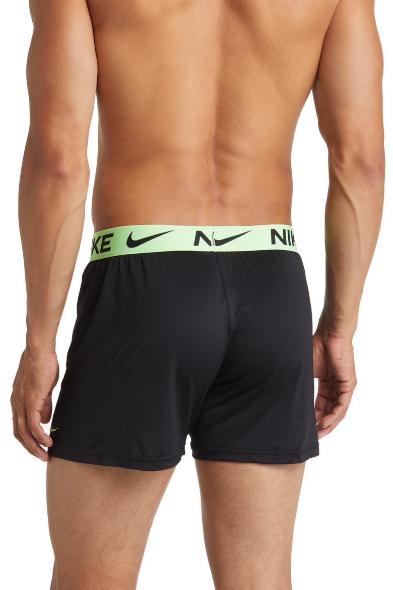 3-Pack Dri-FIT Essential Micro Boxers, Alternate, color, BLACK MULTI COLLAGE
