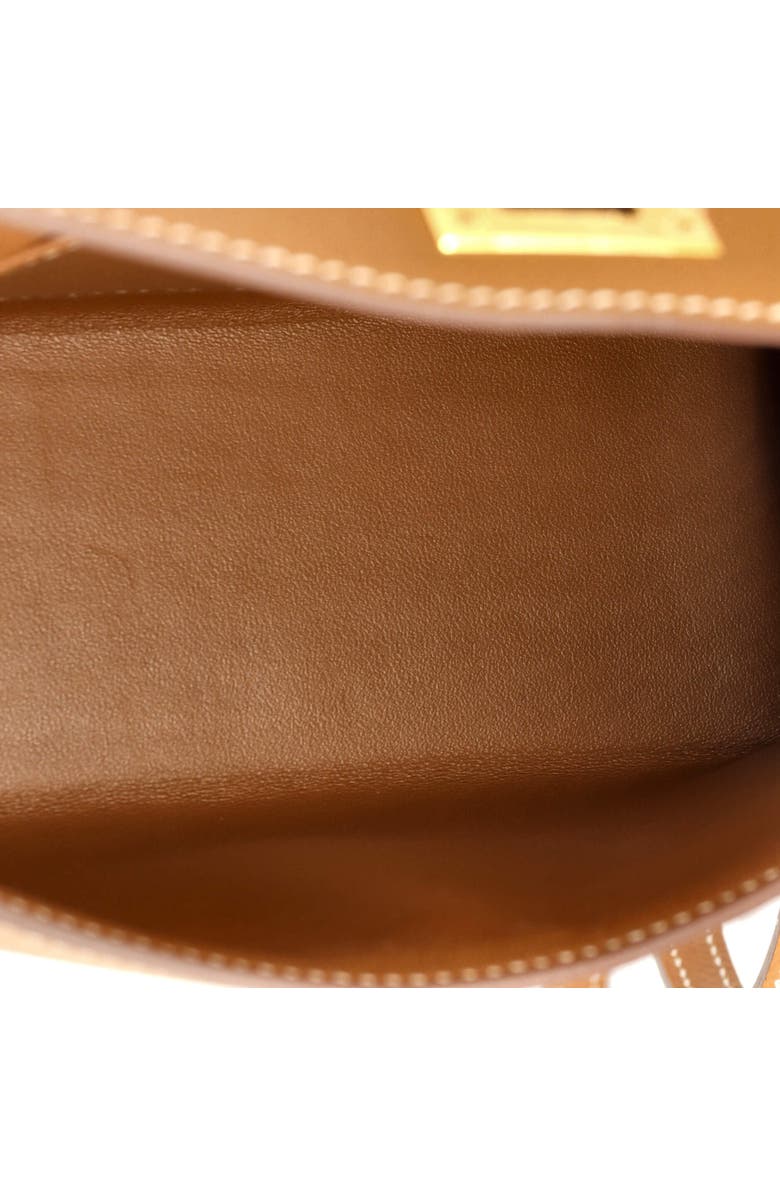 Pre-Owned Hermes Kelly Mini II Bag Brown Epsom with Gold Hardware 20, Alternate, color, Gold
