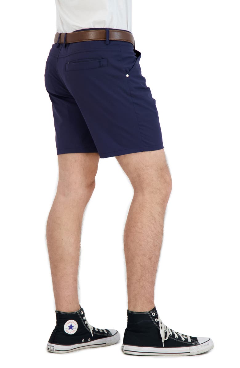 LEVINAS Everyday Stretch Chino Shorts, Alternate, color, Navy