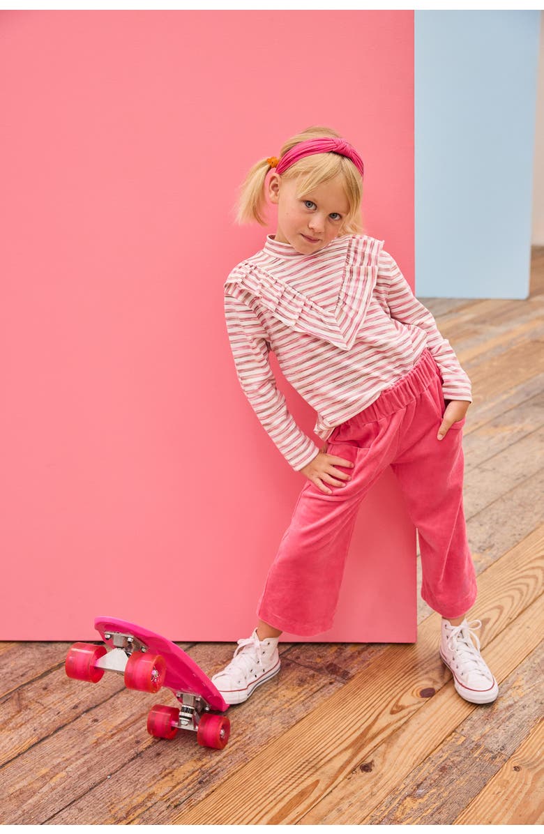 BISBY Kids' Sparkle Stripe Aspen Top, Alternate, color, Recoleta Rose Multi Stripe