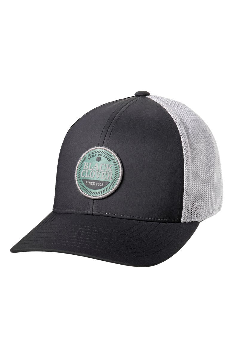 Black Clover Momentum Baseball Cap, Main, color, Black