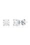 Men's 7mm Round Cubic Zirconia Stud Earrings