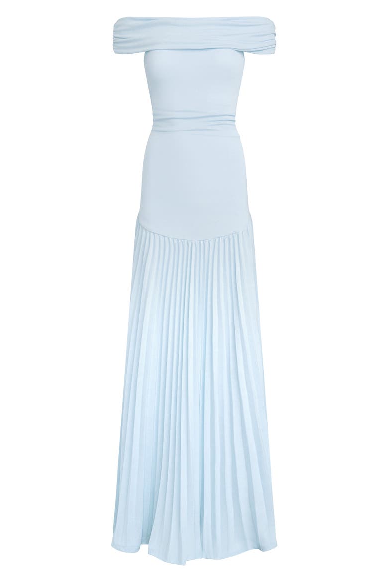 Field of Dreams Maxi Dress, Alternate, color, SOFT BLUE