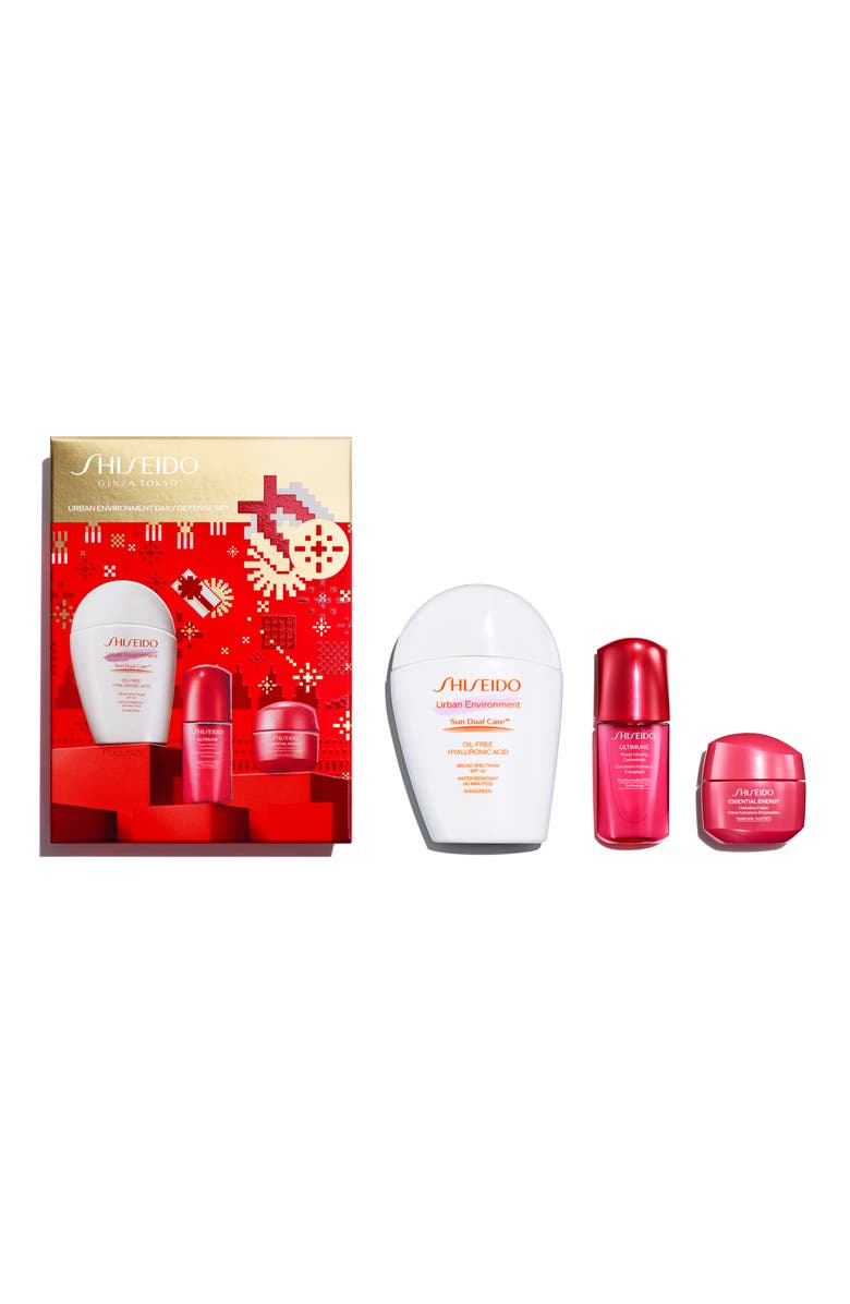 Shiseido Urban Environment Daily Defense Set (Limited Edition) $90 Value, Alternate, color, 