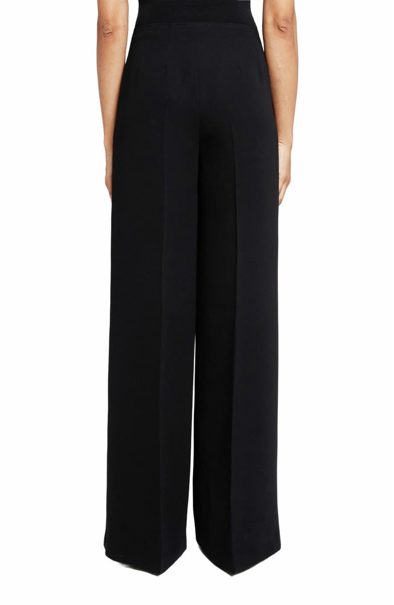 Santorelli Lily Wide Leg Pant In Fluid Cady, Alternate, color,