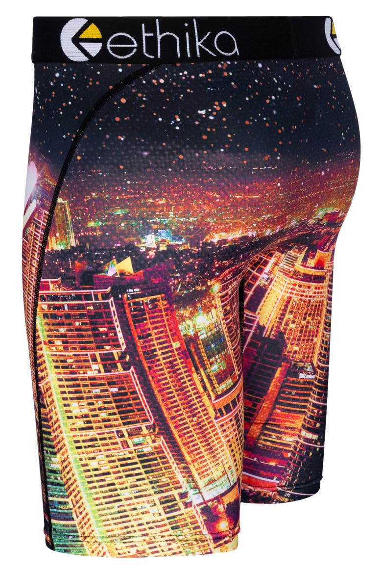 Kids' Power City Boxer Briefs, Alternate, color, SKYLINE