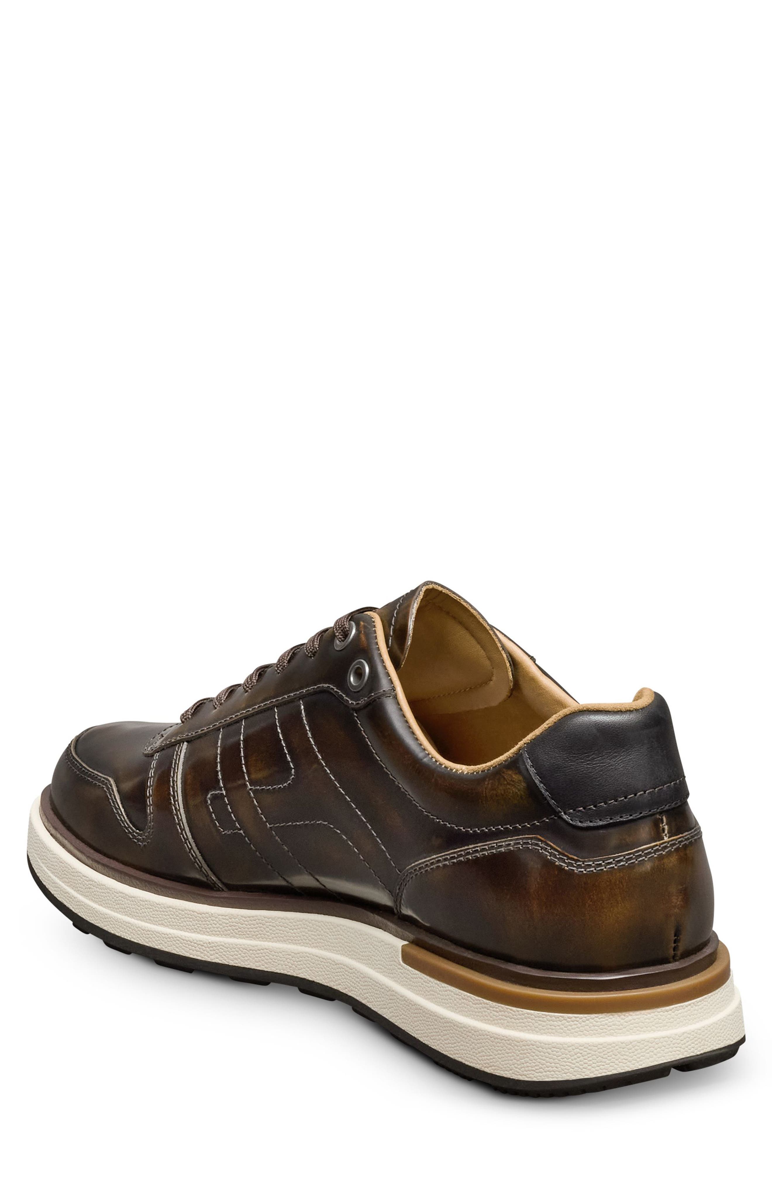 Allen Edmonds Elliot Sneaker, Alternate, color, Antique Bronze