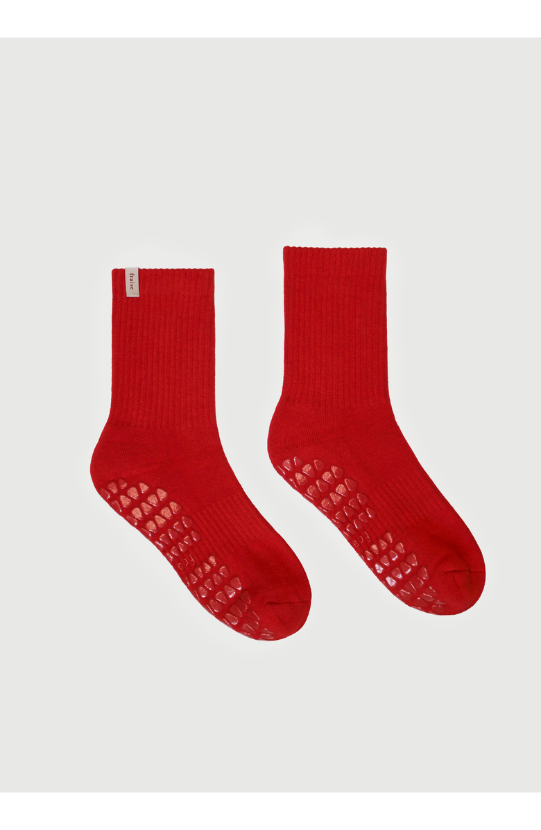 Fraise Premier Classic Crew Grip Socks, Main, color, Premier