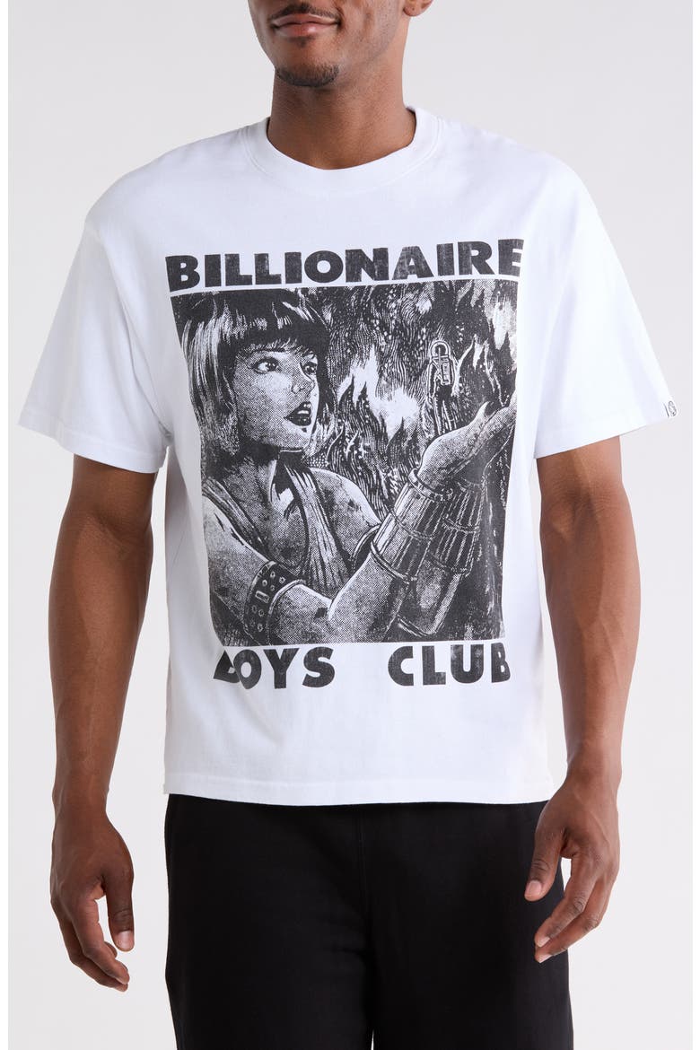 Giant Graphic T-Shirt, Main, color, WHITE