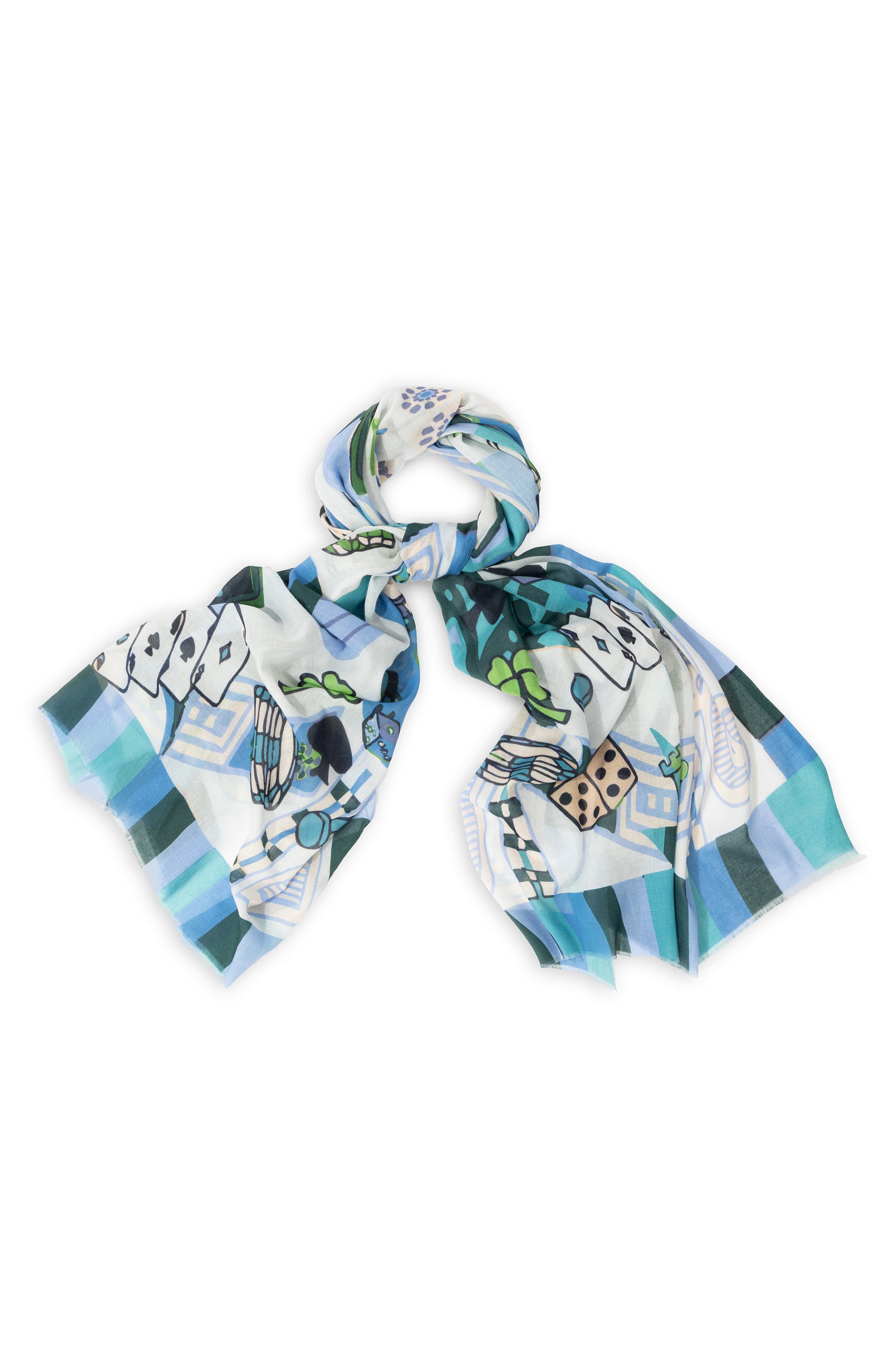 SAACHI Lucky Charm Cotton Scarf