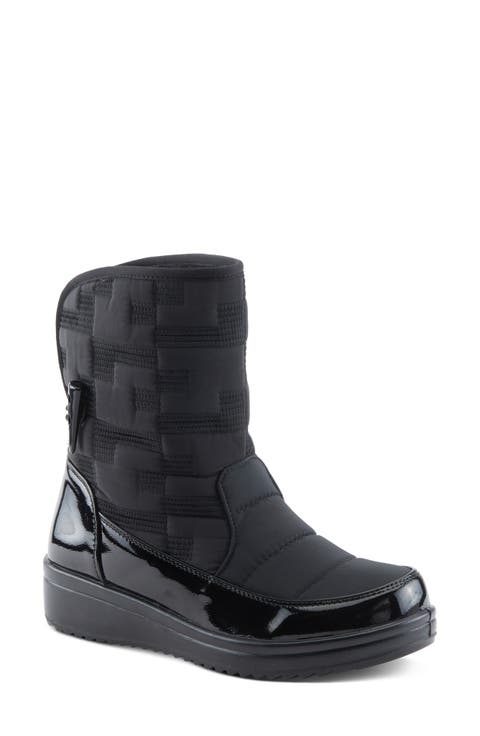 Daffo Waterproof Faux Shearling Lined Boot (Women)