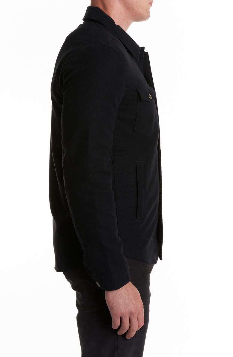 Billy Reid Moleskin Shirt Jacket, Alternate, color, 