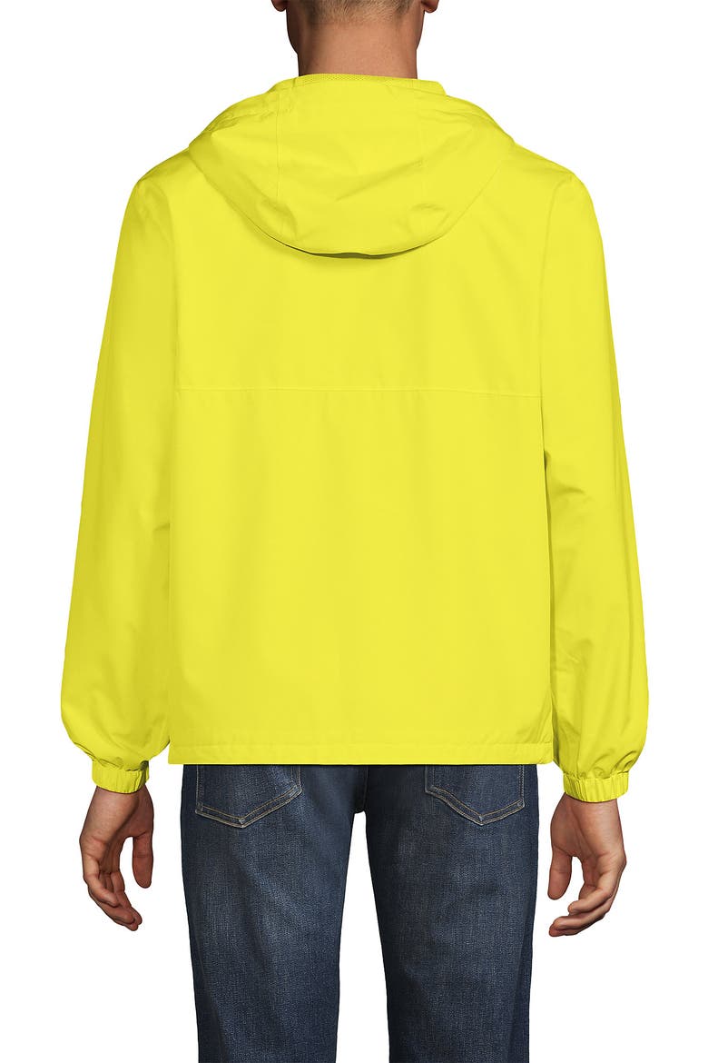 Squall Waterproof Packable Rain Jacket, Alternate, color, Limelight