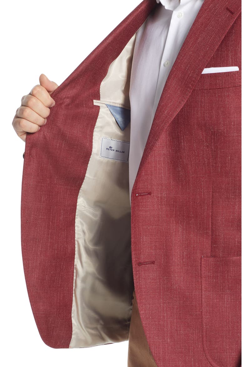 Classic Fit Wool Blend Sport Coat, Alternate, color, RED