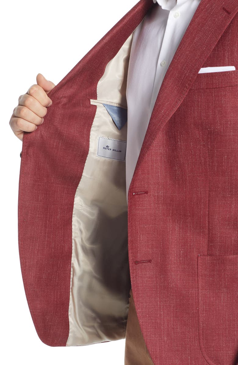 Peter Millar Classic Fit Wool Blend Sport Coat, Alternate, color, 