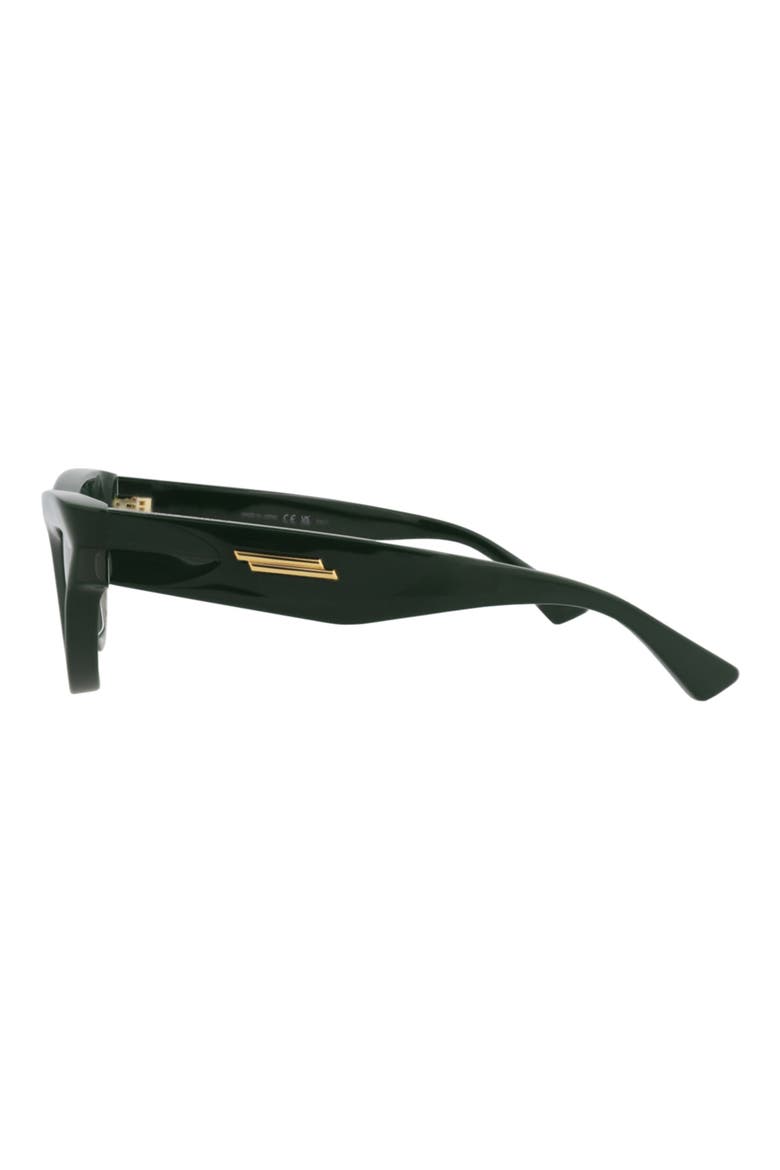 51mm Cat Eye Sunglasses, Alternate, color, GREEN GREEN GREEN