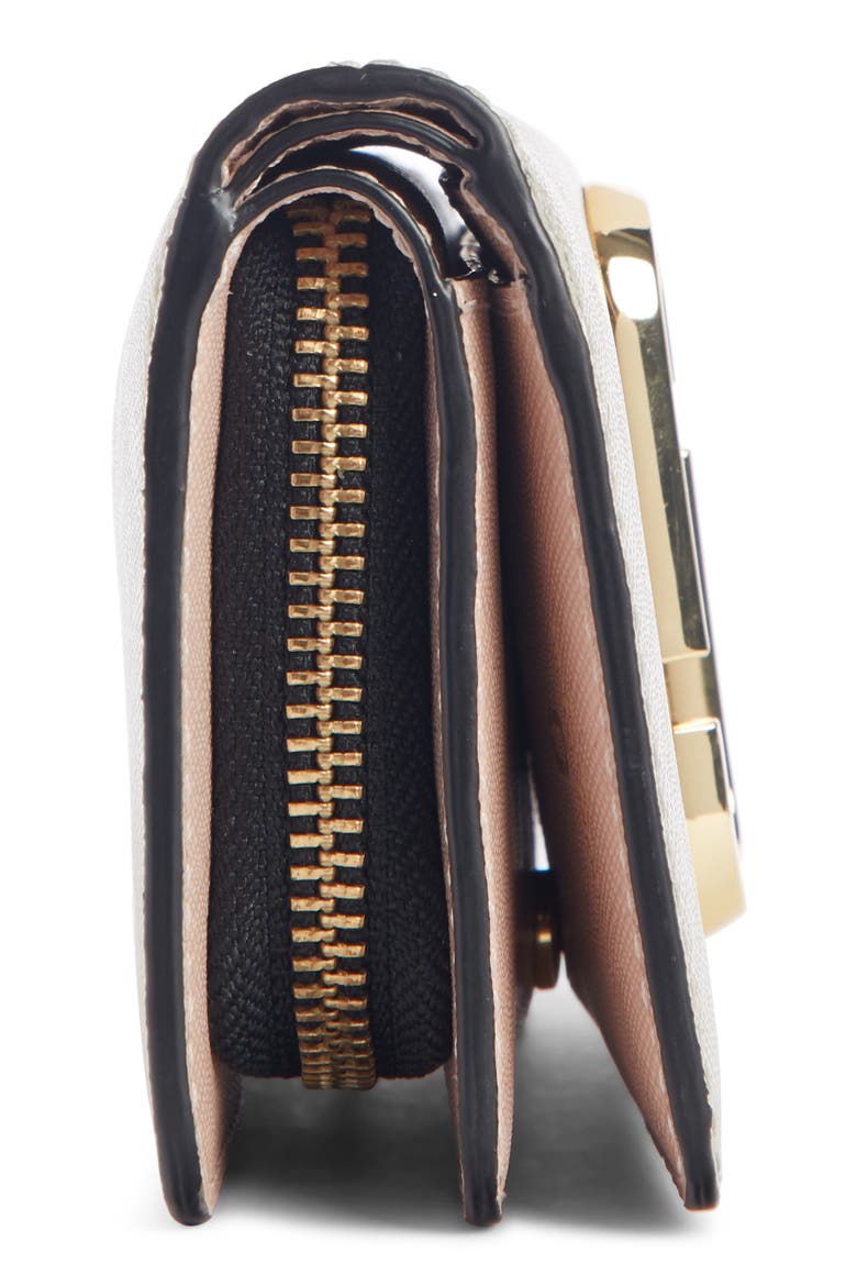 Snapshot Leather Compact Wallet, Alternate, color, DUST MULTI