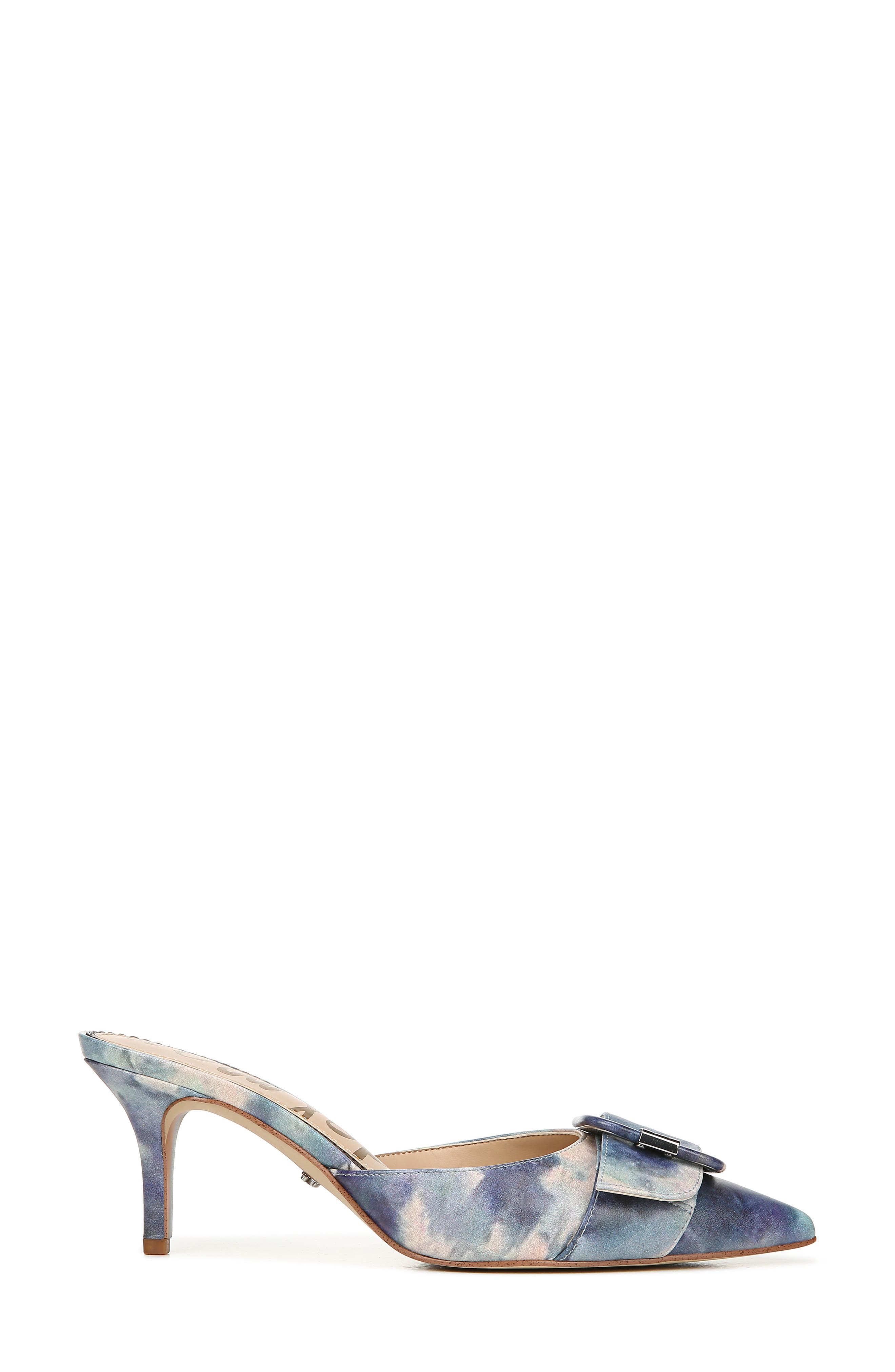 Janessa Mule, Alternate, color, BLUE LEATHER