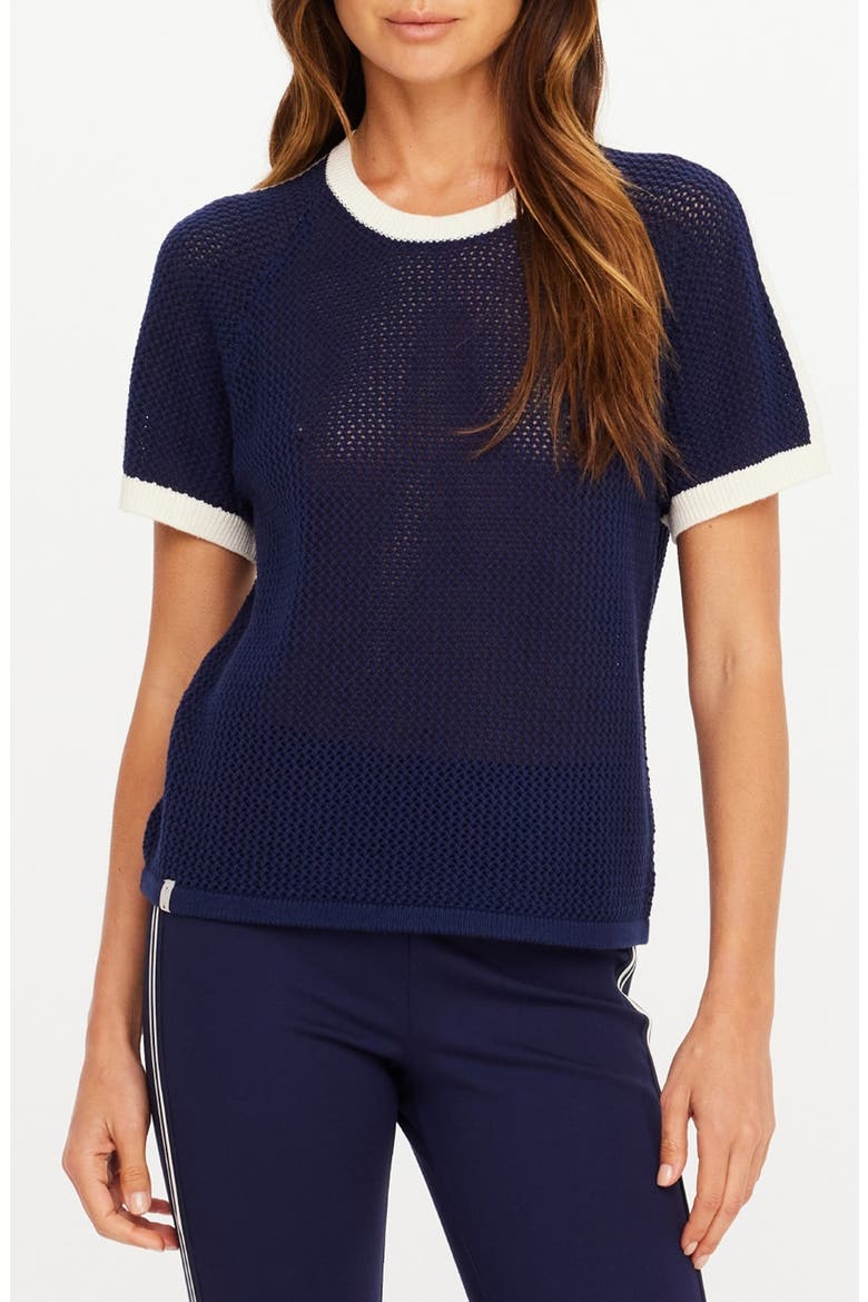 Fenway Jordan Knit T-Shirt, Main, color, NAVY