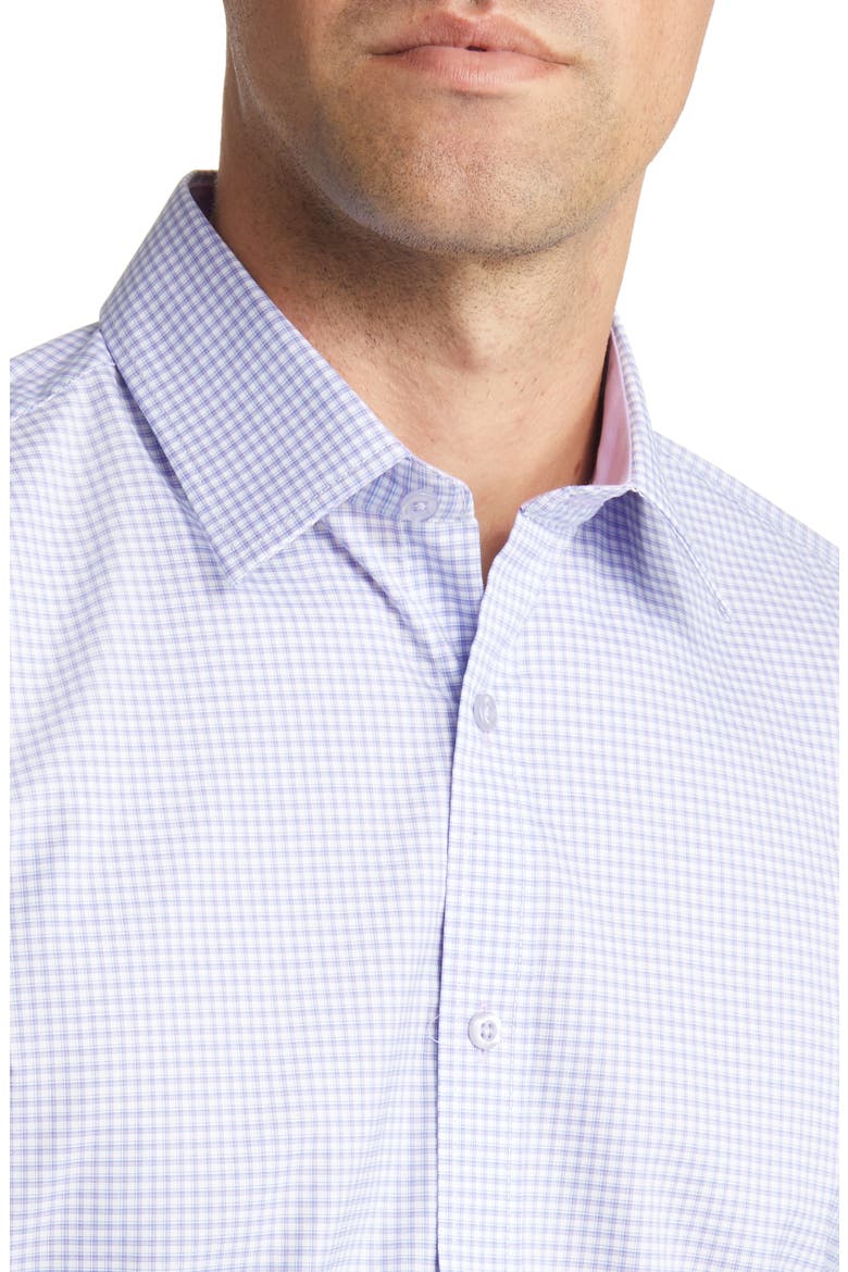 Check Dress Shirt, Alternate, color, LILAC