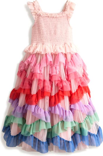 Mini outlet Boden Rose Frilly Tulle Dress 5/6y