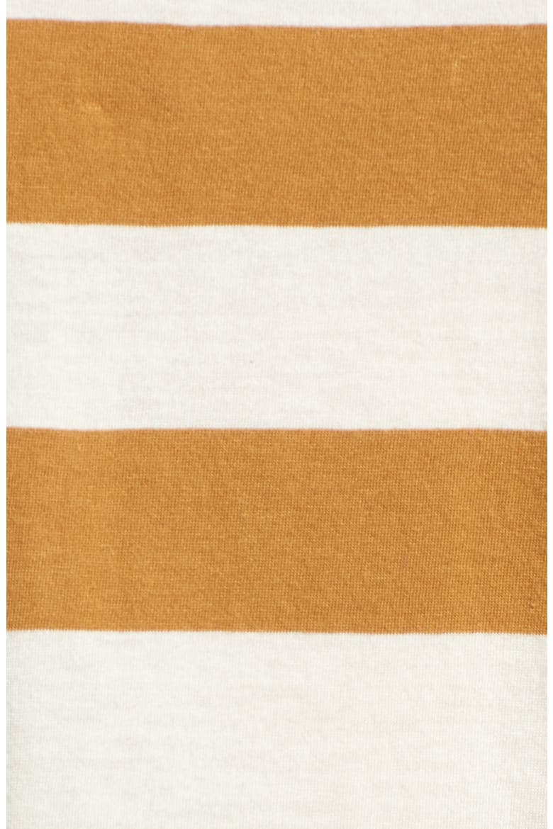 Cinch Sleeve Stripe Tee, Alternate, color, BROWN CATTAIL IRENE STRIPE