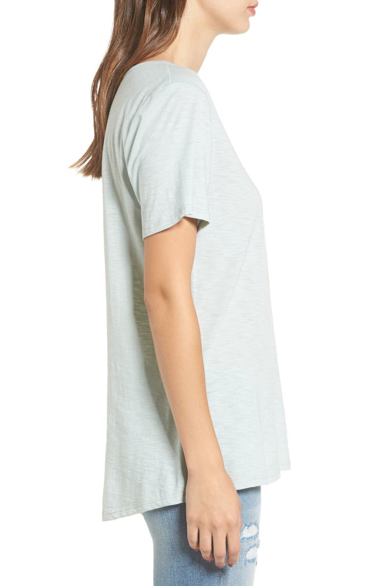 Socialite Grommet Lace-Up Tee, Alternate, color, 