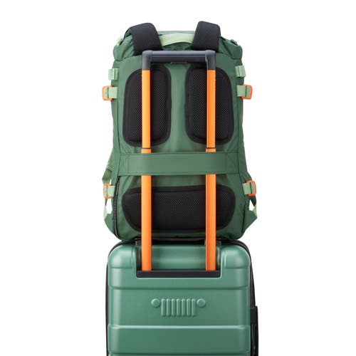 Jeep Js013c  15.6" Laptop Cylindrical Backpack In Green