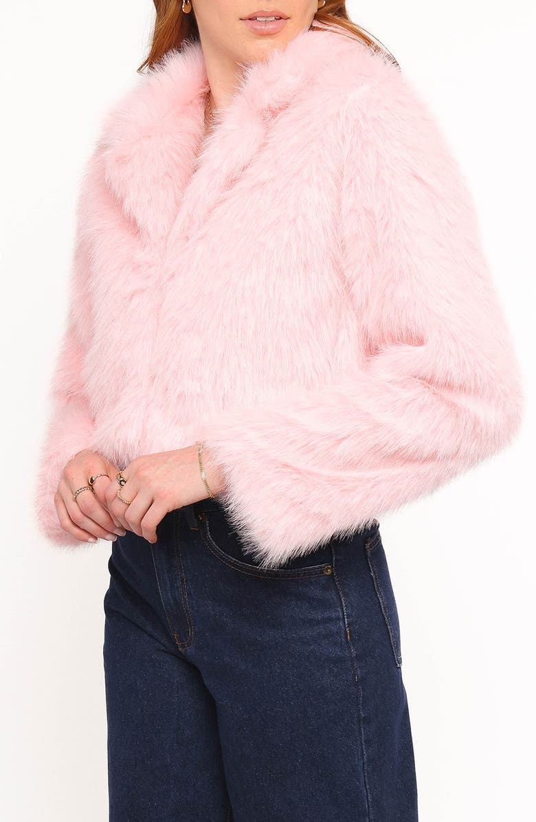 Petal 
Pup Bobbi Faux Fur Jacket, Alternate, color, Pink
