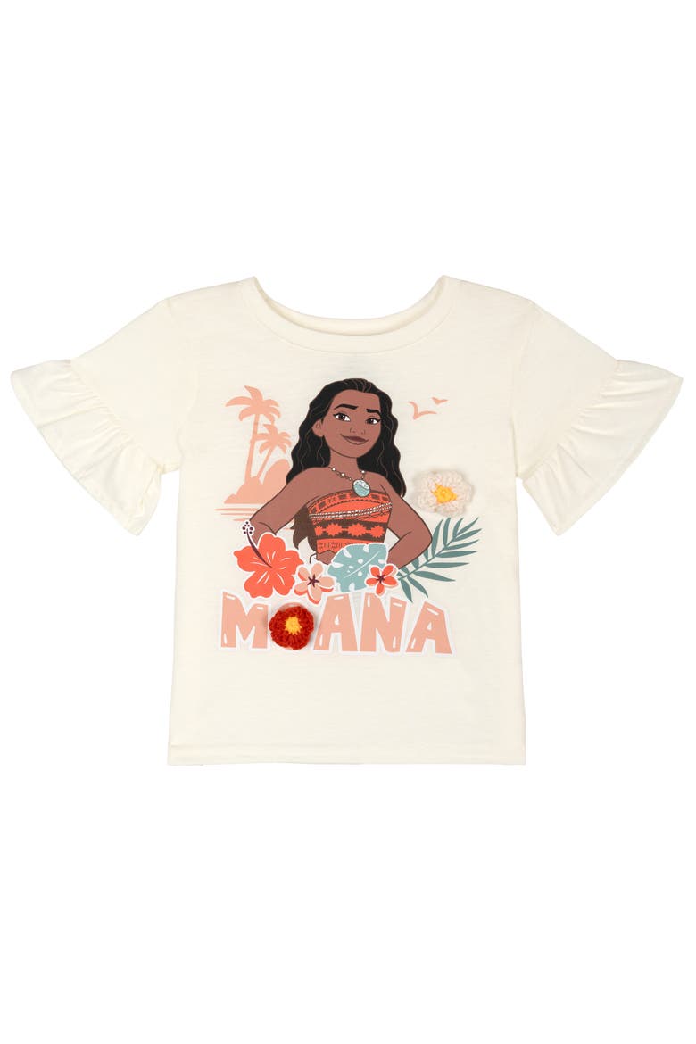 Moana 2-Piece Tee and Leggings Set, Alternate, color, Moana Ivory Peach