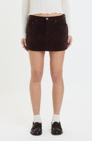 DAZE Fever Corduroy Miniskirt