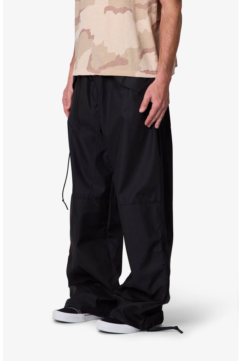 Baggy Military Pants, Alternate, color, BLACK