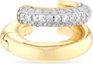 Shashi Bree Cubic Zirconia Single Ear Cuff