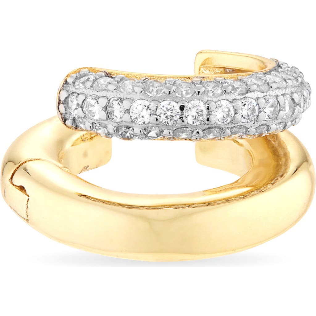 Shashi Bree Cubic Zirconia Single Ear Cuff